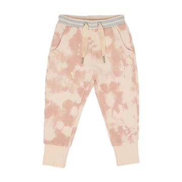 Pants E - Light Pink Printed
